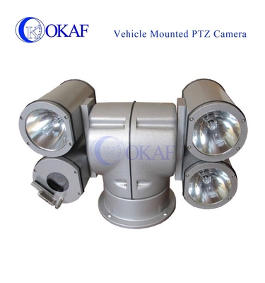 500m Outdoor Security Camera Laser Vison Night Waterproof/Waterproof Vehicle Mounted CCTV PTZ Camera